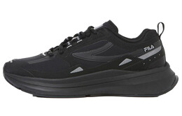Fila: Чёрные кроссовки 