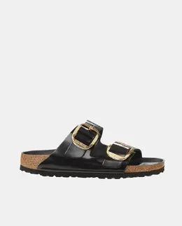 Birkenstock: Чёрные сандалии  Arizona