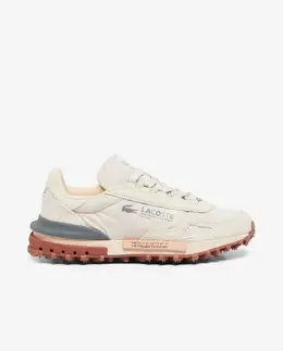 Lacoste: Бежевые кроссовки 