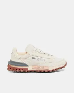 Lacoste: Белые кроссовки 