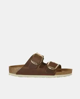 Birkenstock: Коричневые сандалии 