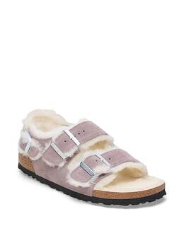 Birkenstock: Фиолетовые сандалии  Milano