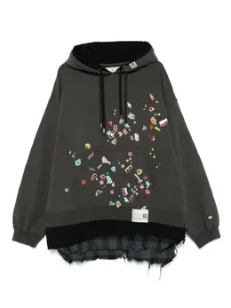 Maison MIHARA YASUHIRO: Чёрная толстовка 