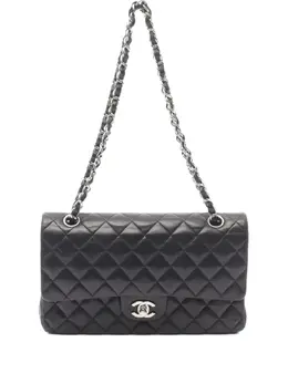 CHANEL Pre-Owned: Чёрная сумка 