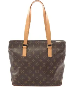Louis Vuitton Pre-Owned: Коричневая сумка-шоппер 