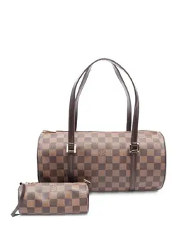 Louis Vuitton Pre-Owned: Коричневая сумка 