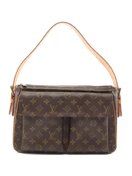 Louis Vuitton Pre-Owned: Коричневая сумка 