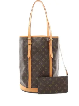 Louis Vuitton Pre-Owned: Коричневая сумка-шоппер 