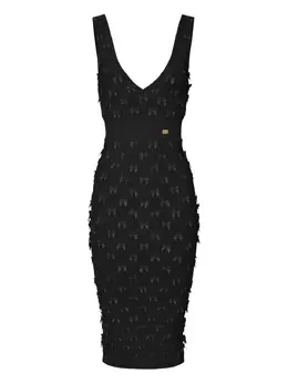 Elisabetta Franchi: Платье с бантом 