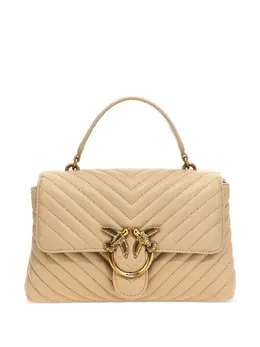 PINKO: Бежевая сумка  Love