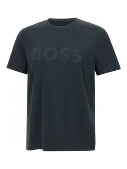 BOSS: Футболка с принтом 