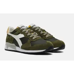 Diadora: Кроссовки цвета хаки 