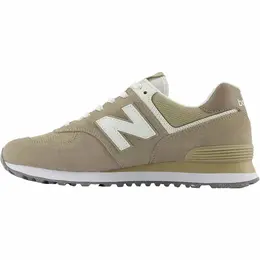 New Balance: Коричневые кроссовки  574