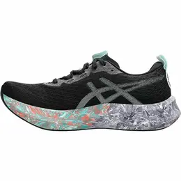 ASICS: Чёрные кроссовки 