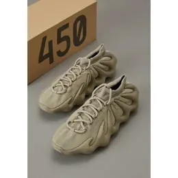 adidas YEEZY: Бежевые кроссовки 