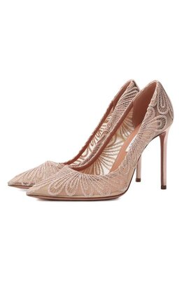 Aquazzura: Розовые туфли 