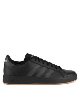 Adidas: Чёрные кроссовки  Grand Court