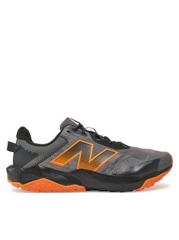 New Balance: Серые кроссовки 