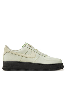 Nike: Зелёные кроссовки  Air Force 1