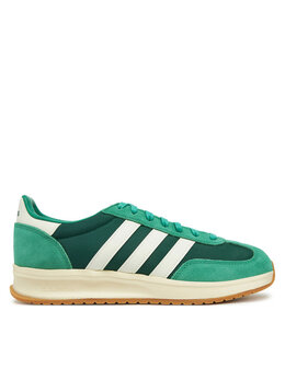 Adidas: Зелёные кроссовки 