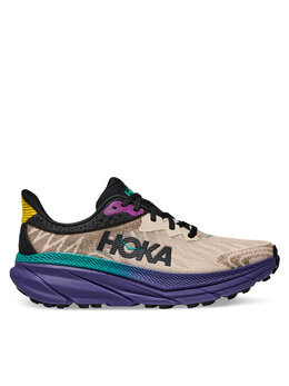 HOKA: Бежевые кроссовки 