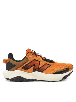 New Balance: Оранжевые кроссовки 