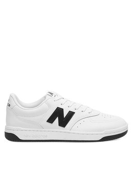 New Balance: Белые кроссовки 