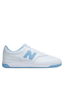 New Balance: Белые кроссовки 