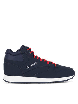 Reebok: Тёмные кроссовки 