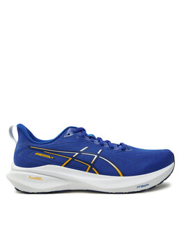 Asics: Синие кроссовки 