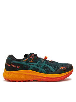 Asics: Зелёные кроссовки 