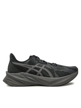 Asics: Чёрные кроссовки 