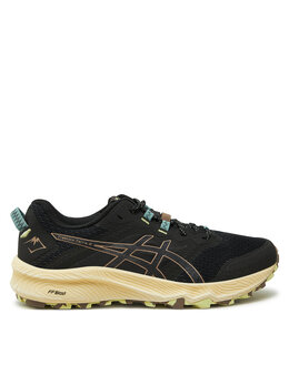 Asics: Чёрные кроссовки 