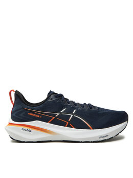Asics: Синие кроссовки 