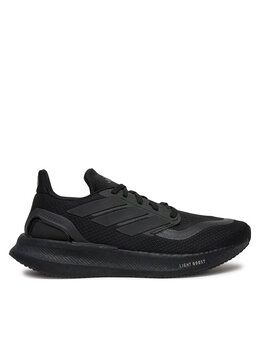 Adidas: Чёрные кроссовки  PureBoost