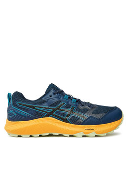 Asics: Синие кроссовки 