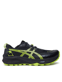 Asics: Чёрные кроссовки 
