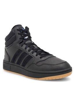 Adidas: Чёрные кроссовки  Hoops