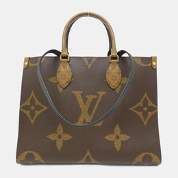 Louis Vuitton: Коричневая сумка 