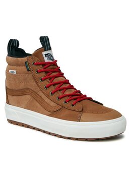 Vans: Коричневые кроссовки  Sk8-Hi