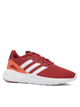 Adidas: Красные кроссовки 