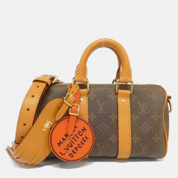 Louis Vuitton: Коричневая сумка  Keepall