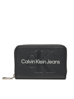 Calvin Klein Jeans: Чёрный кошелёк 