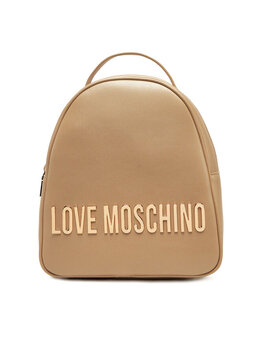 LOVE MOSCHINO: Золотой рюкзак 