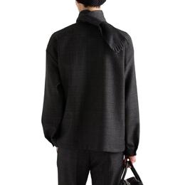 Prada: Серая рубашка 