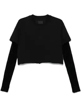 Givenchy: Чёрная футболка 