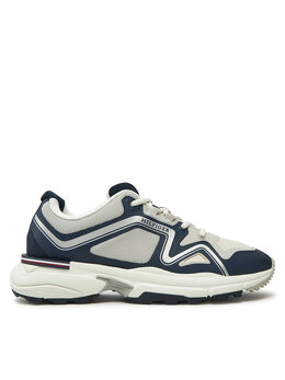 Tommy Hilfiger: Белые кроссовки 