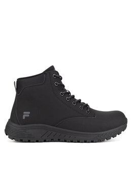 Fila: Чёрные ботинки 