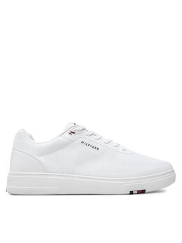 Tommy Hilfiger: Белые кроссовки 