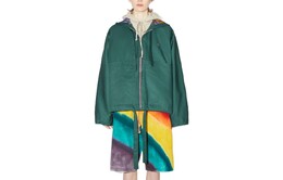 Acne Studios: Зелёная куртка 